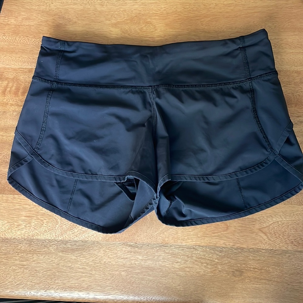 COPY - LULULEMON SPEED SHORTS